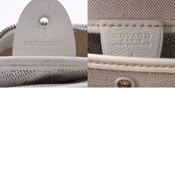 Goyard Goyardine Artois Pm White Coated Canvas Tote - Picture 7 of 13